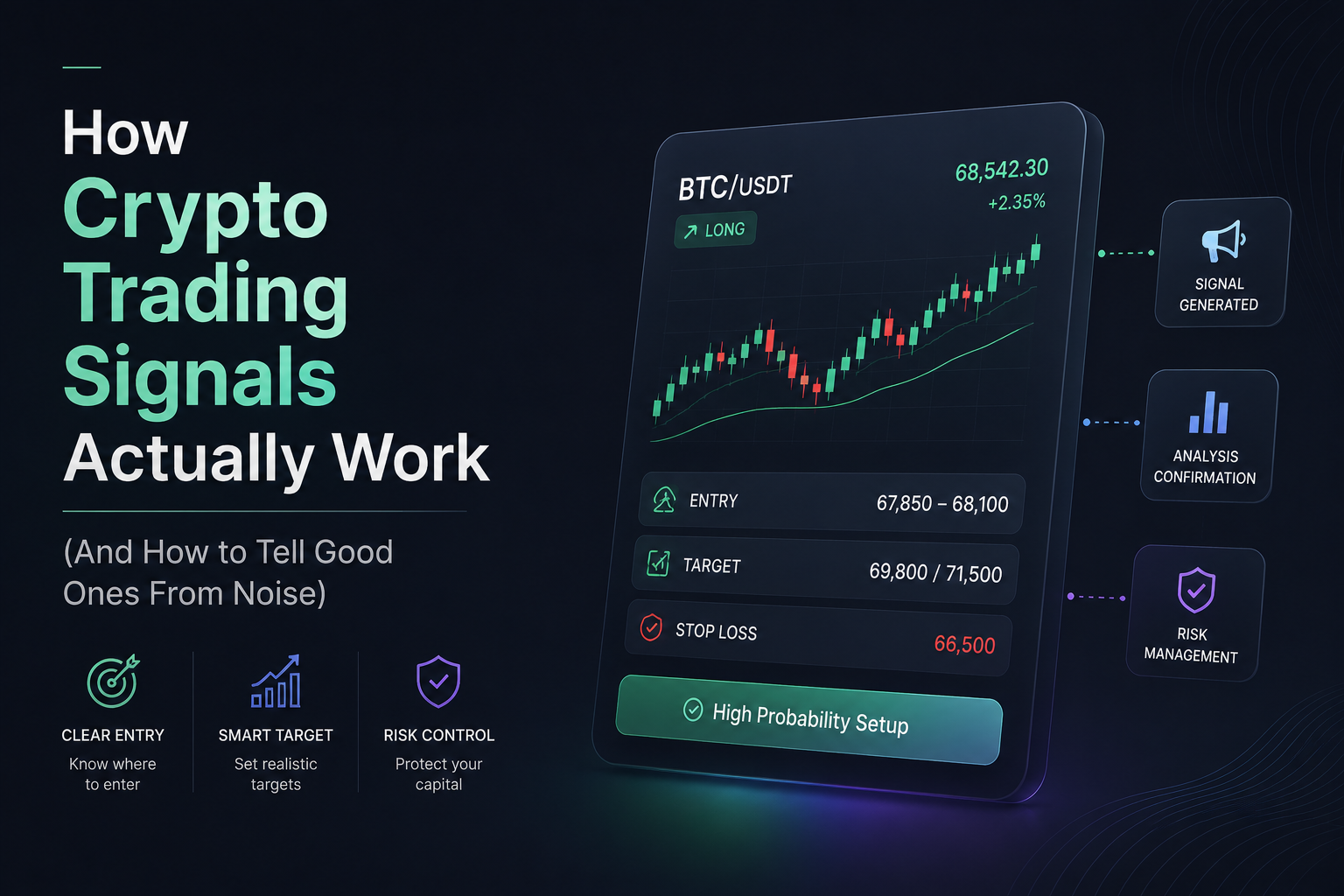 How Crypto Trading Signals Actually Work (And How to Tell Good Ones From Noise)