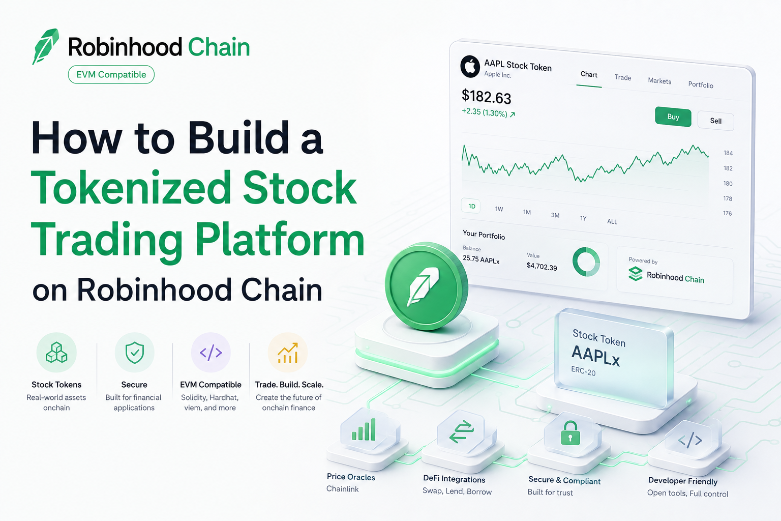 How to Build a Tokenized Stock Trading Platform on Robinhood Chain