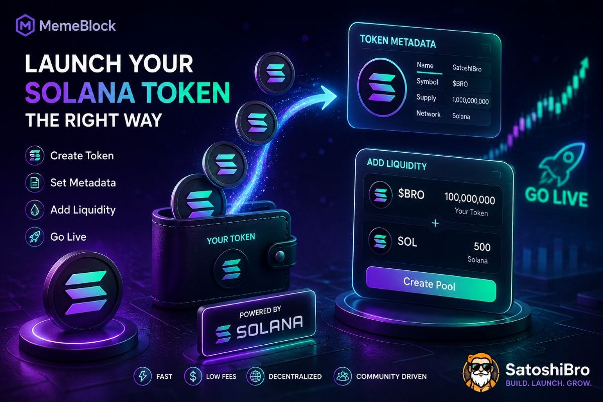 How to Launch a Solana Token After Creating It: A Beginner’s Guide