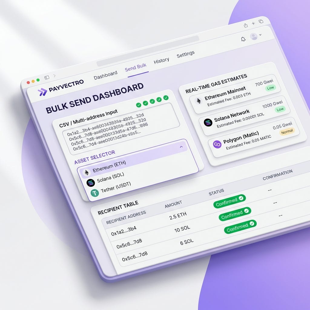 How to Send Crypto to Multiple Wallets at Once (2026 Guide)