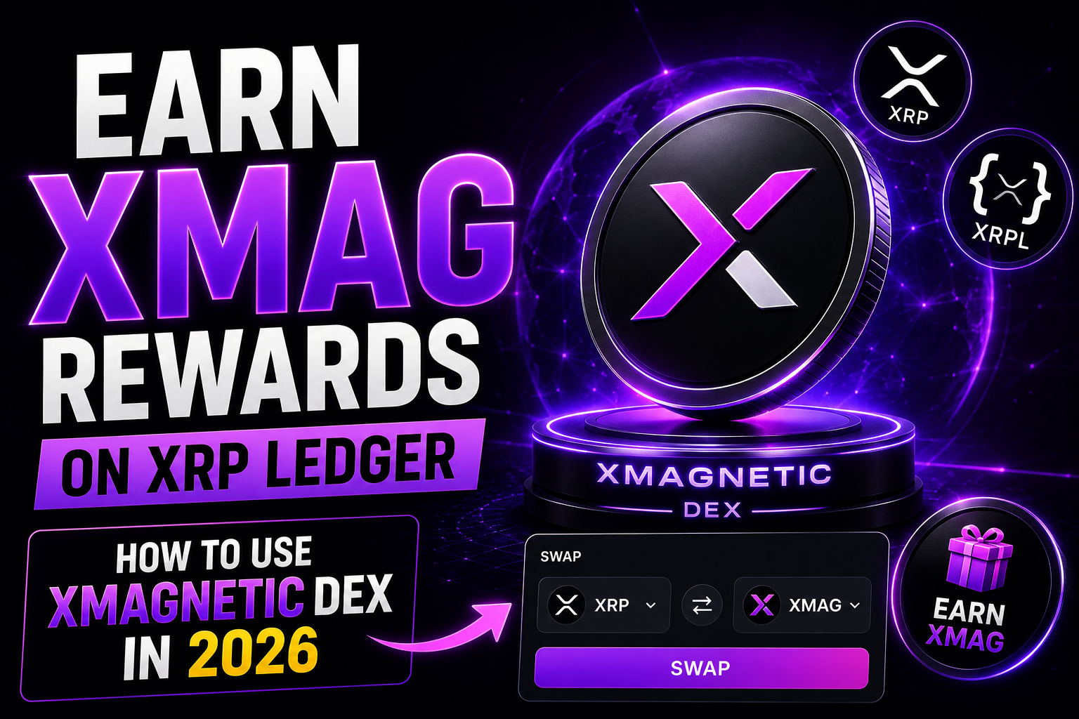 How To Swap XRP Without Binance In 2026: Trade XRP Directly On A DEX And Earn XMAG Rewards
