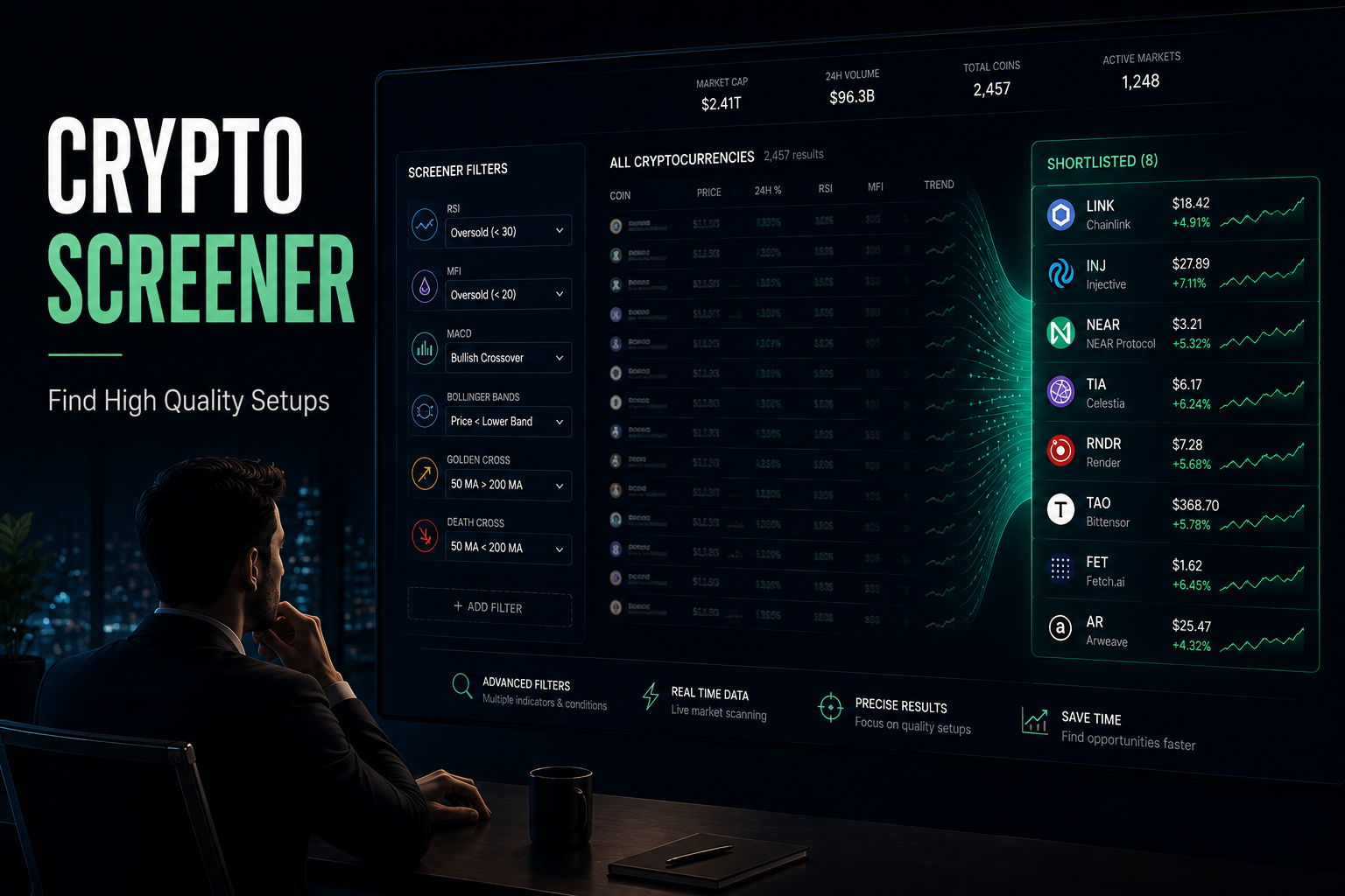 How to Use a Crypto Screener to Find Trading Opportunities
