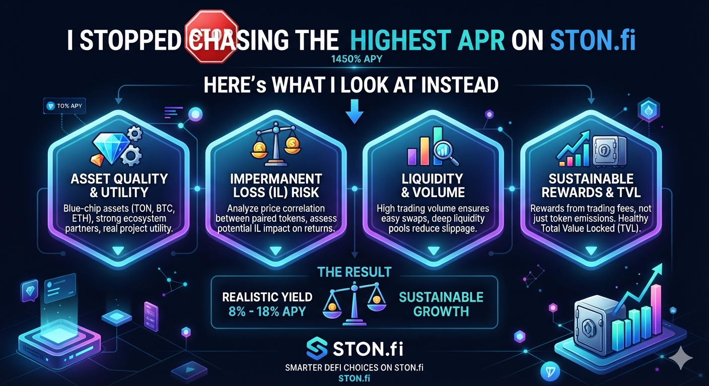 I STOPPED CHASING THE HIGHEST APR ON STON.fi
