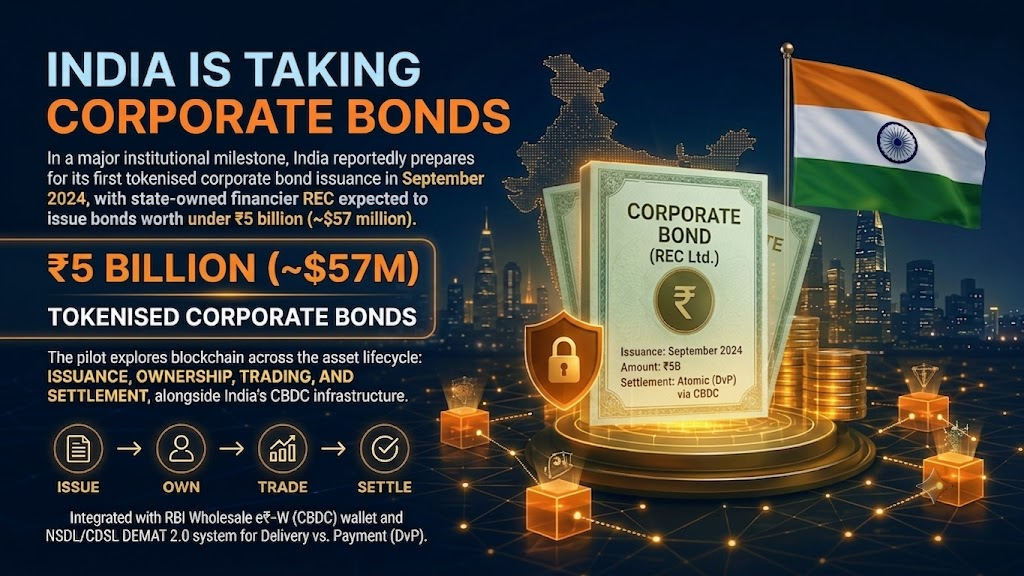 India Is Taking Corporate Bonds On-Chain: Why the REC Pilot Is a Structural Shift for Institutional…