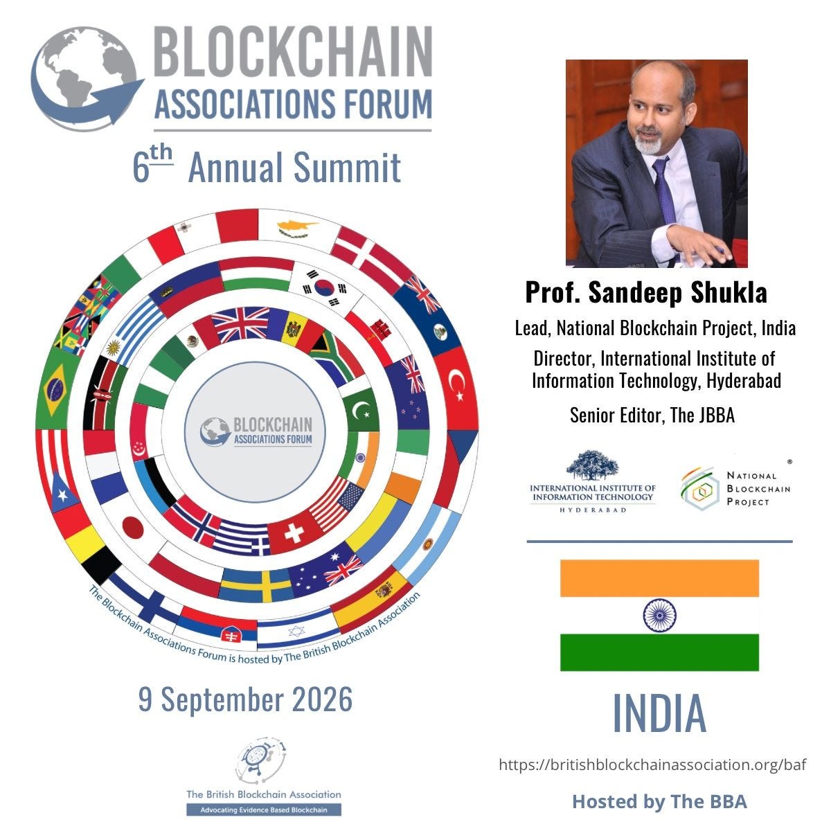 India Joins 52 Member Nations at the 6th Annual Blockchain Associations Forum Summit