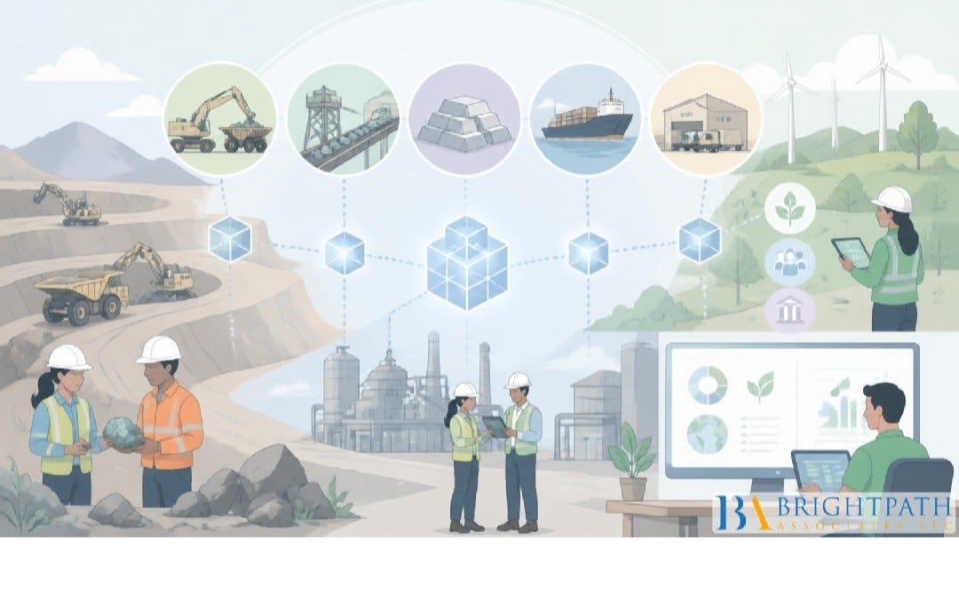 Integrating Blockchain for Traceable Mineral Provenance and ESG Reporting