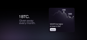 Introducing Price Predictor: 10 seconds a day, and a free shot at 1 Bitcoin (BTC)