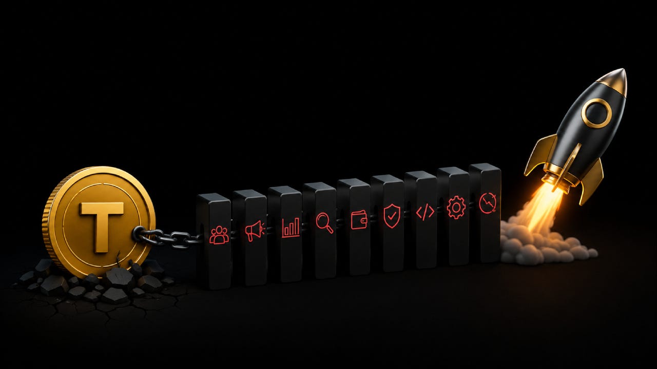 Is Your Token Launch Stalling? Fix These 10 Growth Bottlenecks Immediately