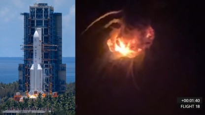 Langer Marsch 7A: Chinesische Rakete explodiert kurz nach Start