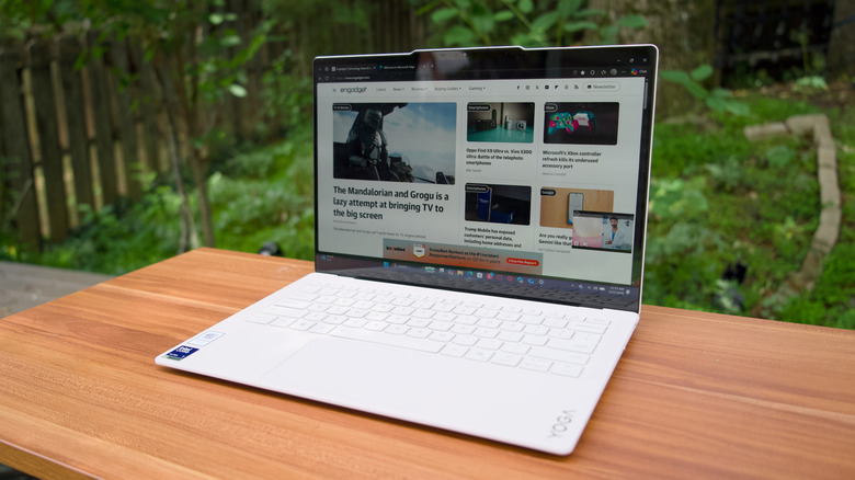 Lenovo Yoga Slim 7i Ultra Aura Edition review: A capable ultralight laptop that’s way too expensive