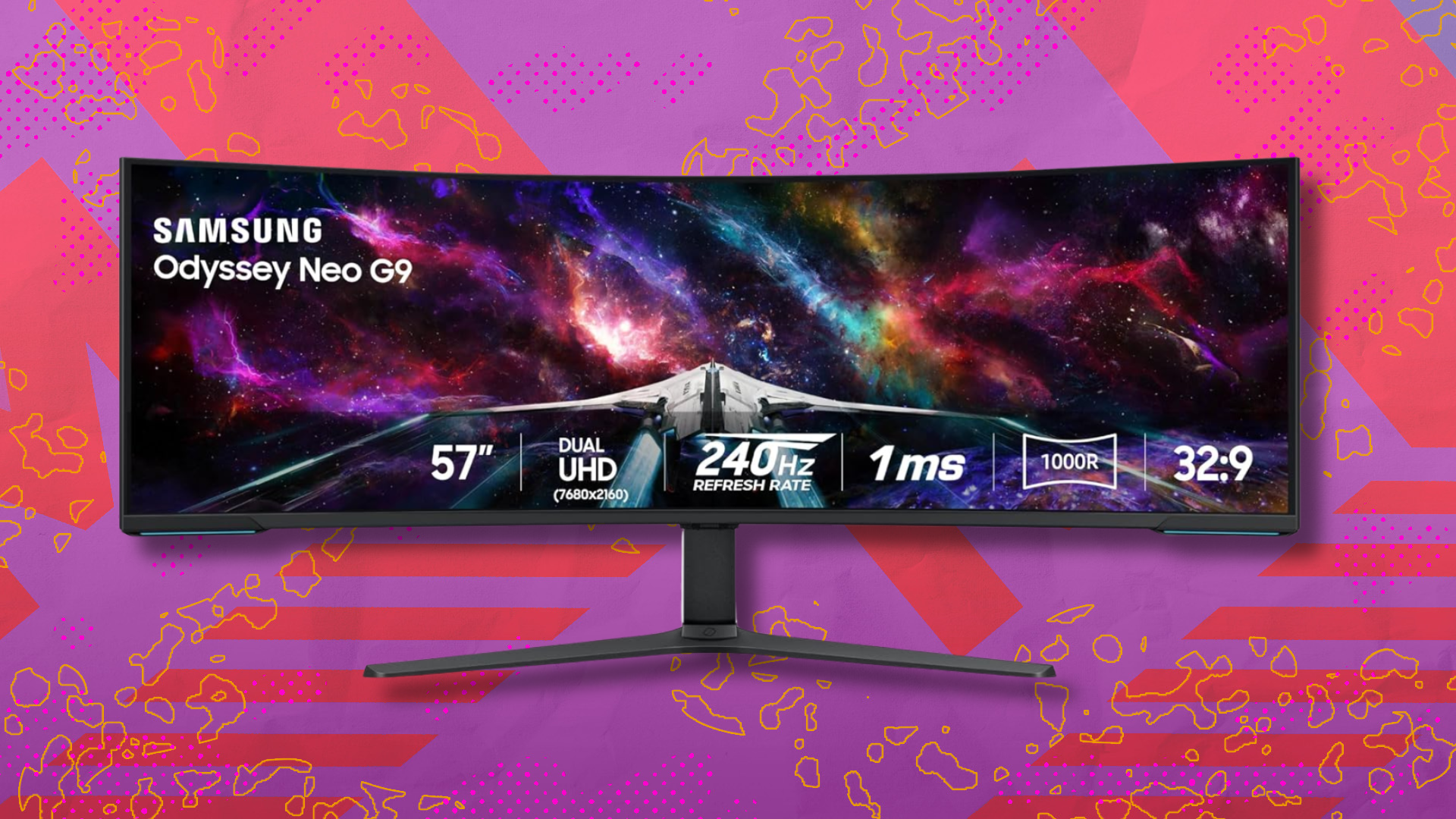 Level up your gaming battlestation with $650 off the massive 57-inch Samsung Odyssey Neo G9 gaming monitor