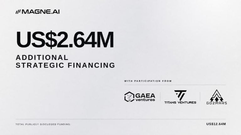 MAGNE.AI Secures $2.64M Strategic Funding for Edge AI, Agentic Payments and On-Chain Infrastructure
