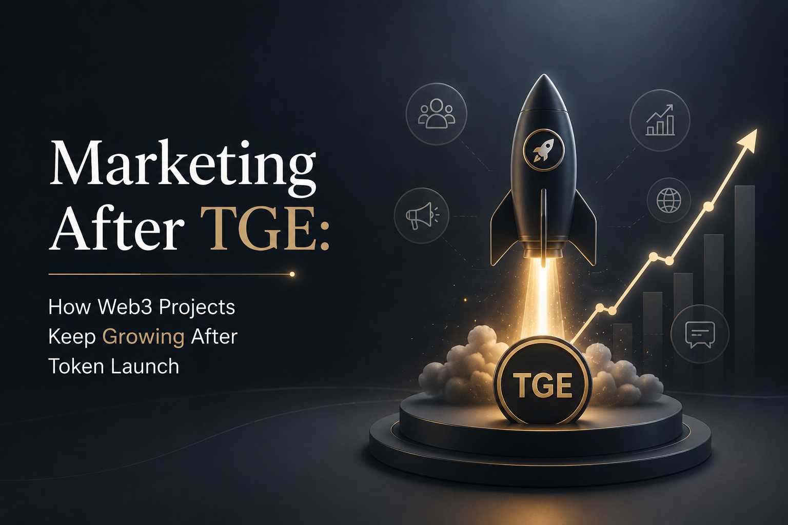 Marketing After TGE: How Web3 Projects Keep Growing After Token Launch