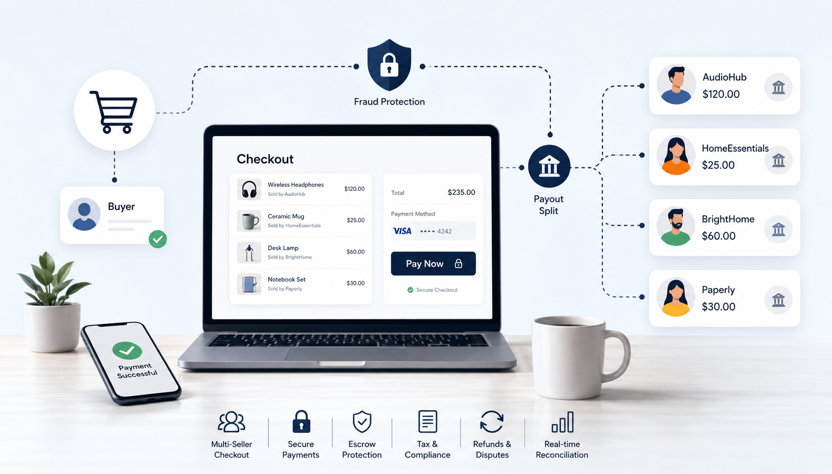 Marketplace Checkout Infrastructure