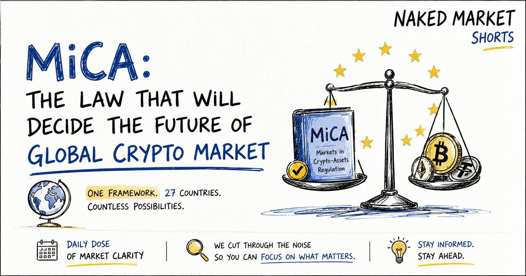 MiCA: The Law That will Decide the Future of Global Crypto Market
