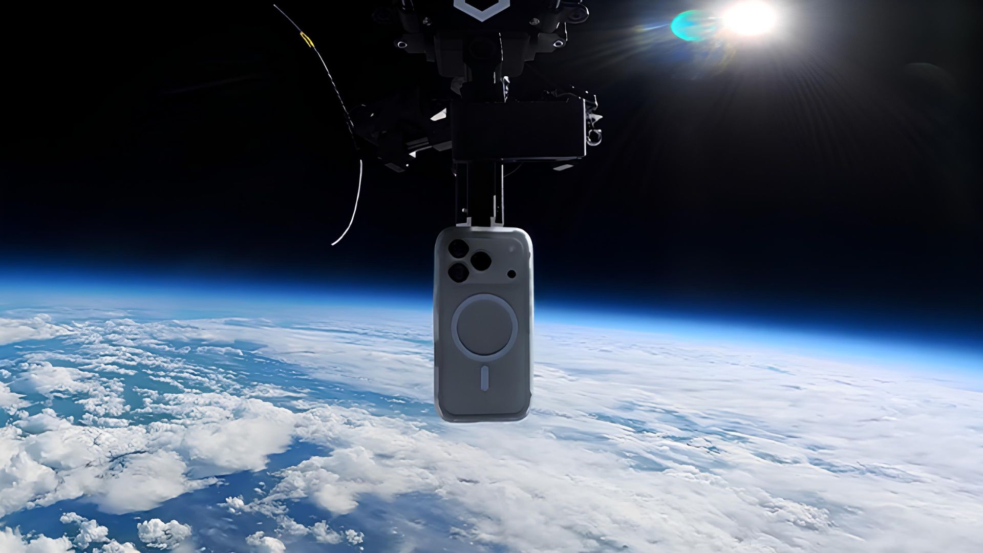 Mobile phone survives 100,000-foot stratospheric drop in Guinness World Record test
