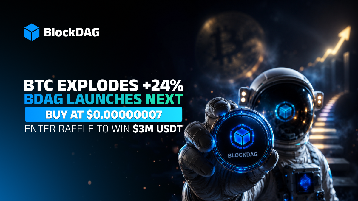 #MondayUpdate: Bitcoin Reignited the Market. BlockDAG Is Launching.