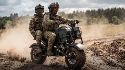 MUL.E: Ukraine baut E-Motorrad für den Fronteinsatz