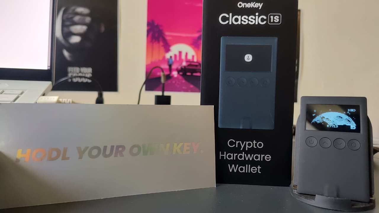 My First Hardware Wallet! samarth208p × OneKey Collaboration