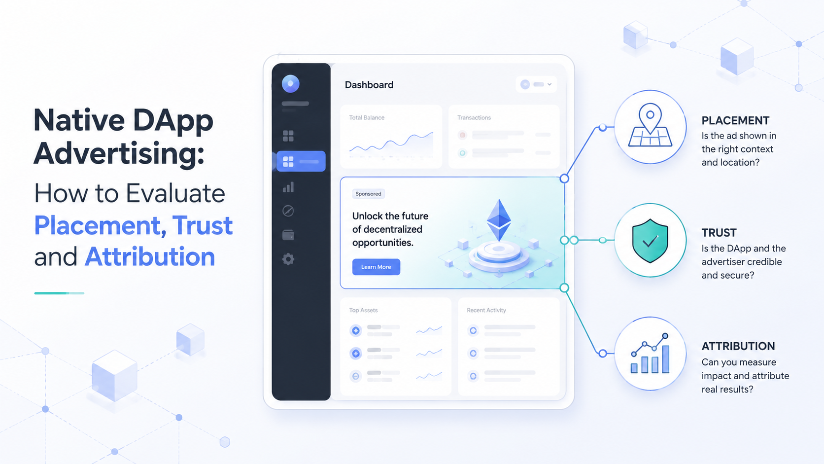 Native DApp Advertising: How to Evaluate Placement, Trust and Attribution