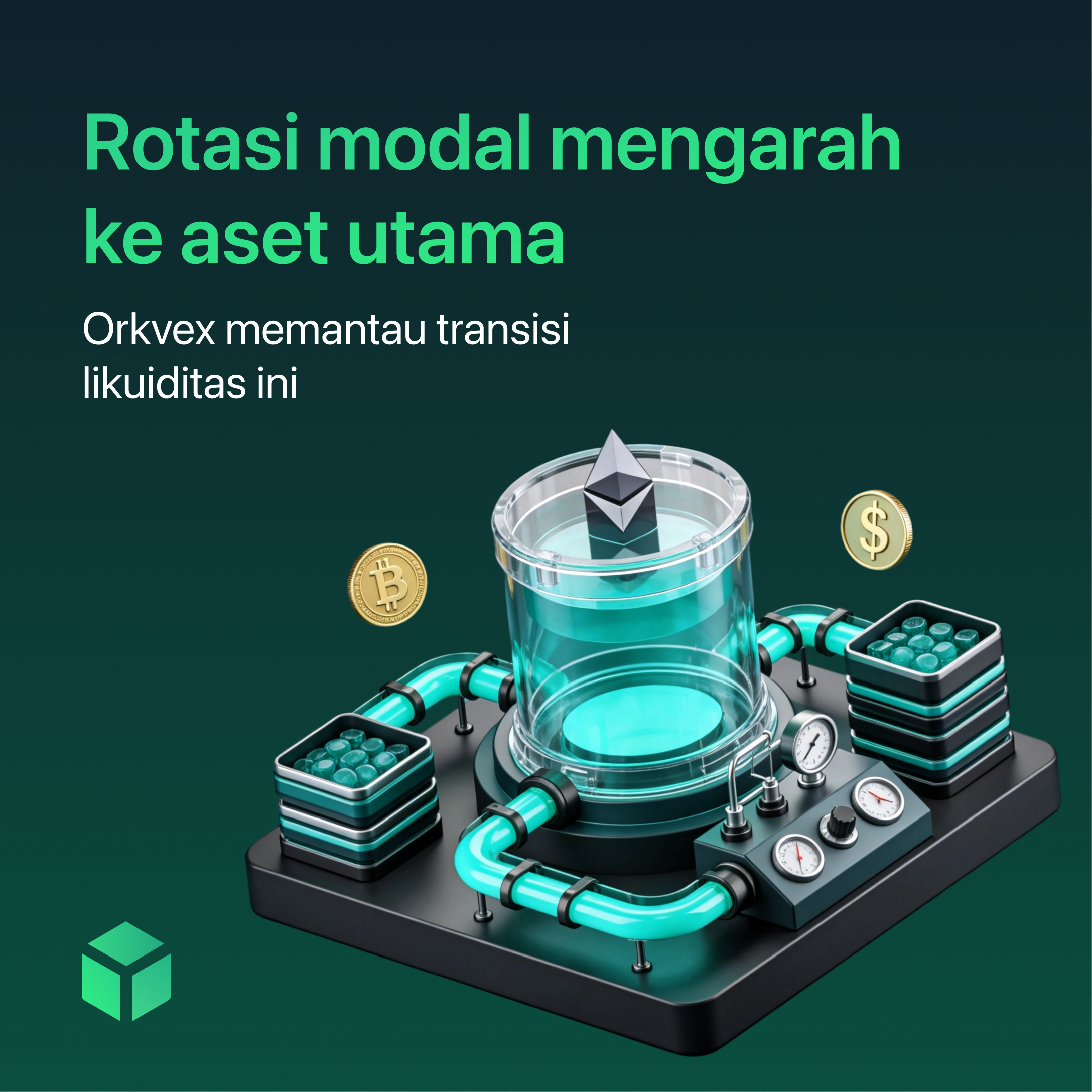 Pergeseran Likuiditas Kripto: Observasi Orkvex Terhadap Tren Aset Utama