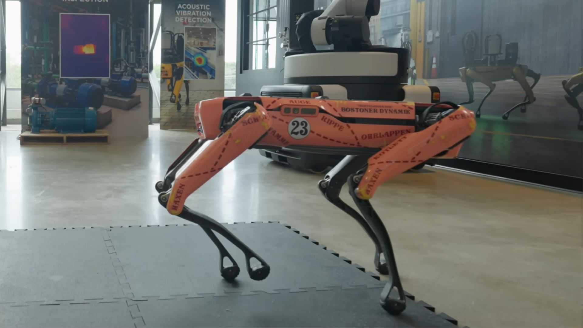 Porous 3d-printed feet help quadruped robots walk using less battery power