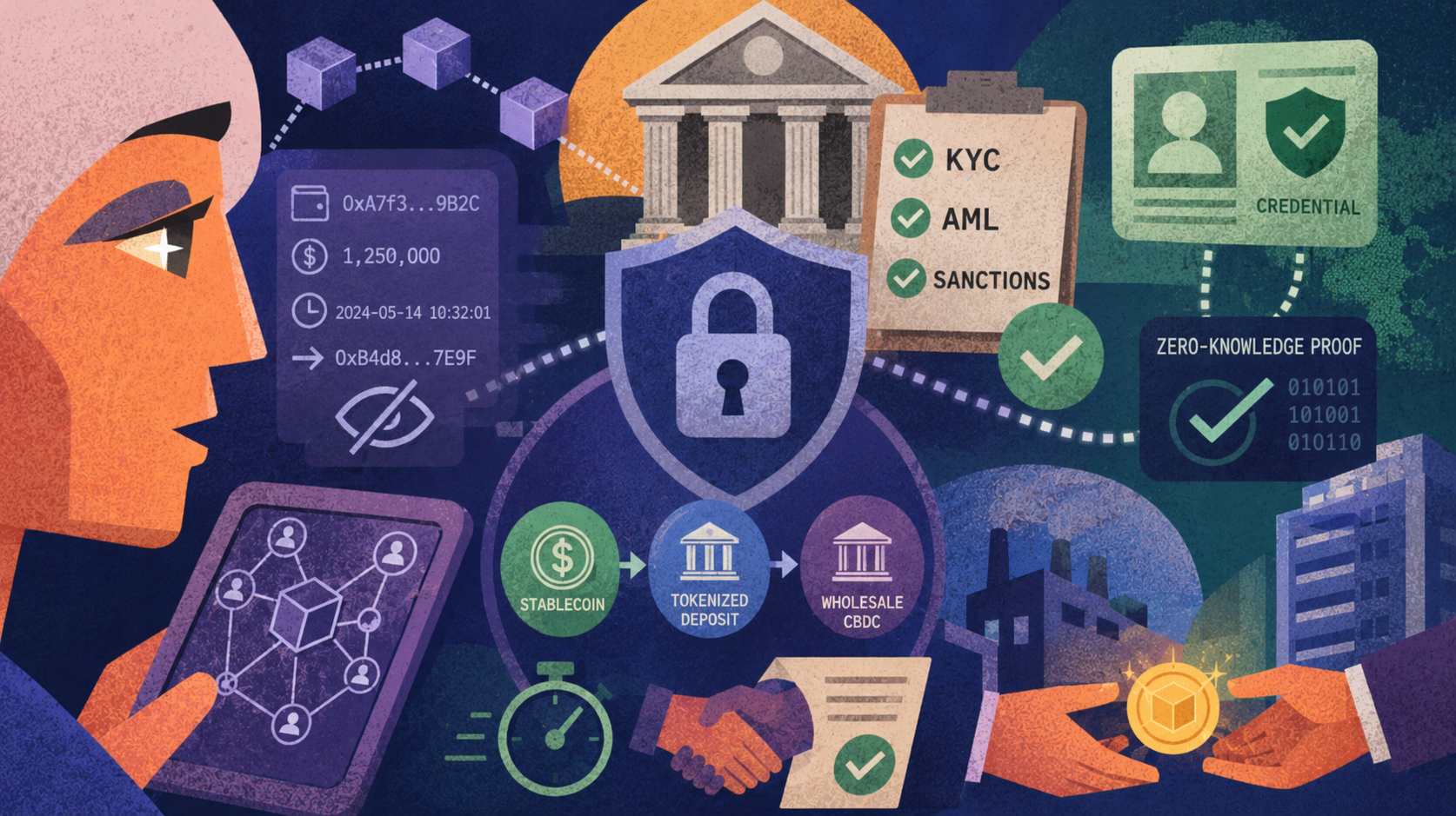 Privacy in Tokenized Payments: Balancing Confidentiality and Compliance