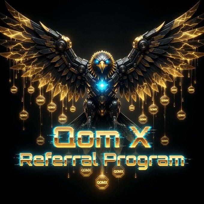 QOM X Referral Program is Live — Earn QOMX When Friends Trade