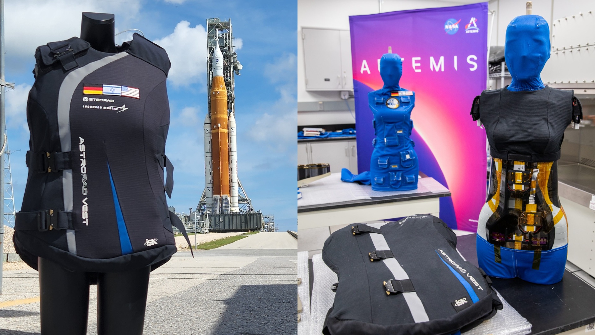 Radiation vest tested on Artemis I cuts solar storm exposure by up to 60 percent