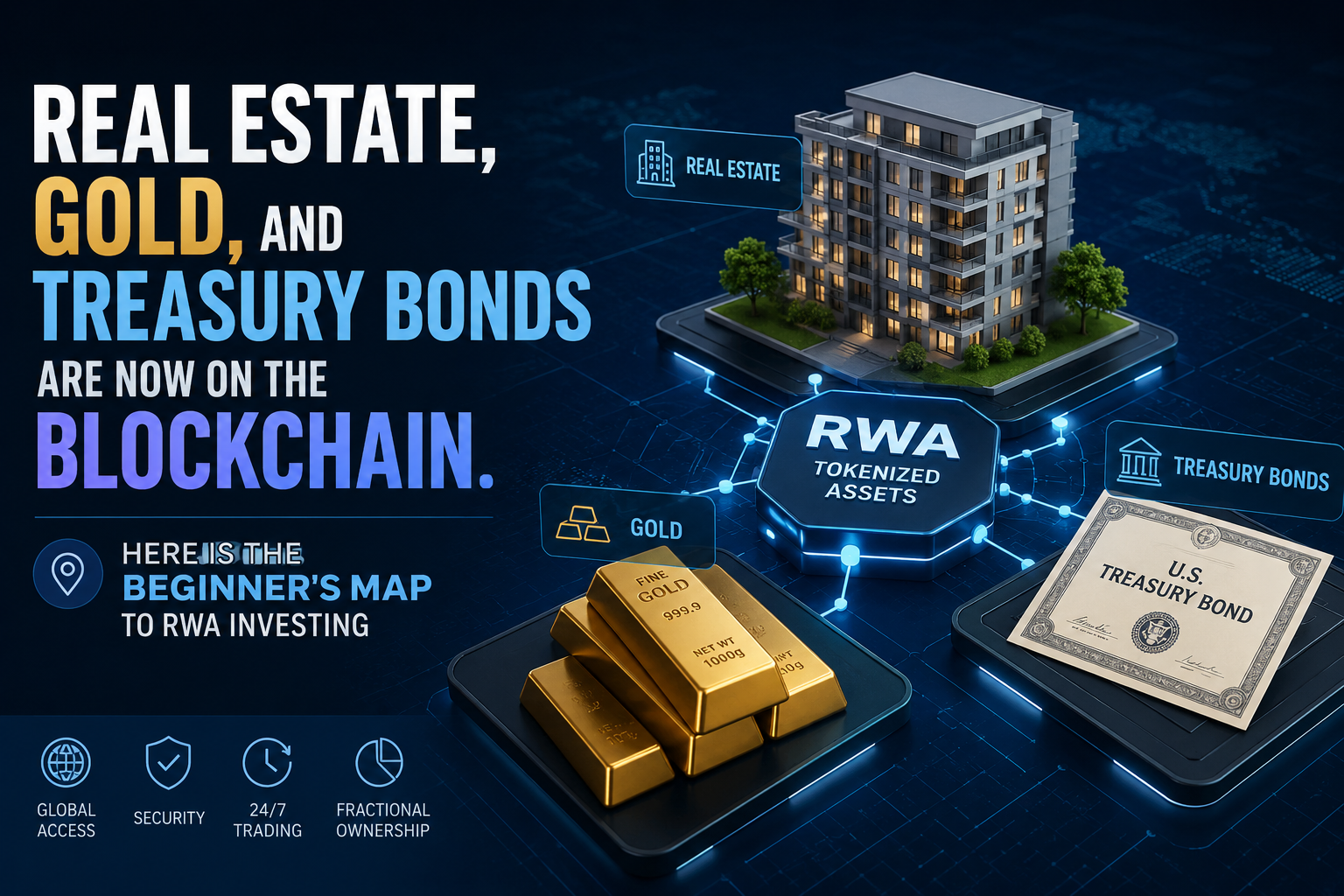 Real Estate, Gold, and Treasury Bonds Are Now on the Blockchain.