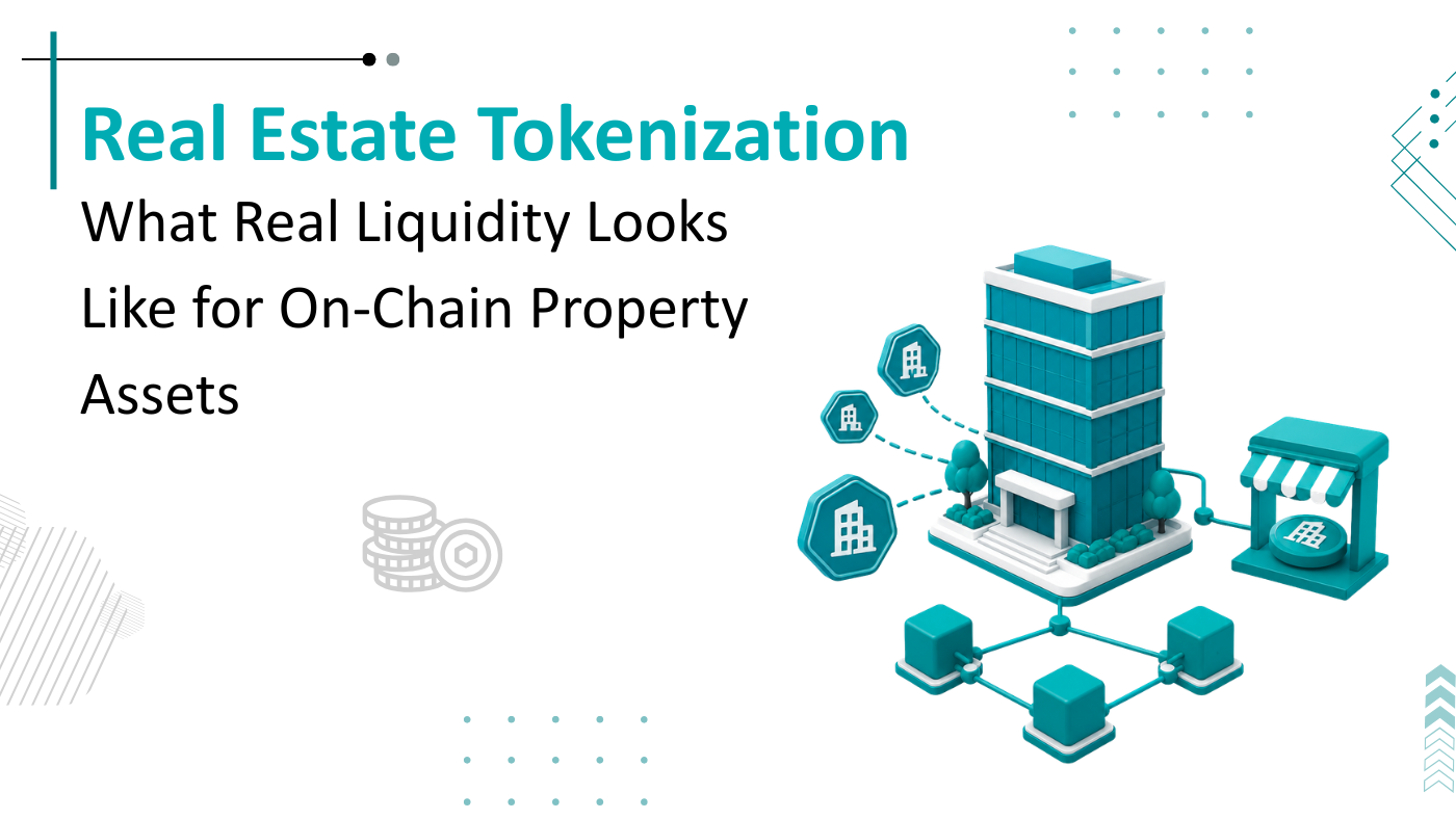 Real Estate Tokenization: What Liquidity Actually Looks Like On-Chain