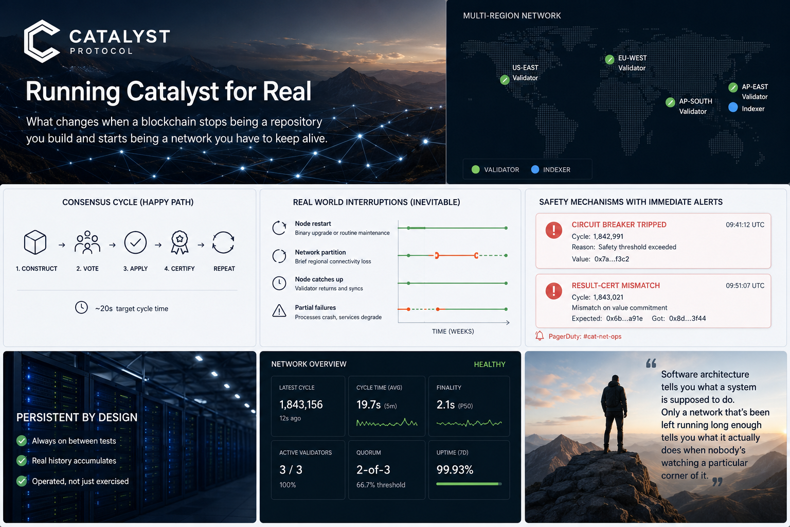 Running Catalyst for Real