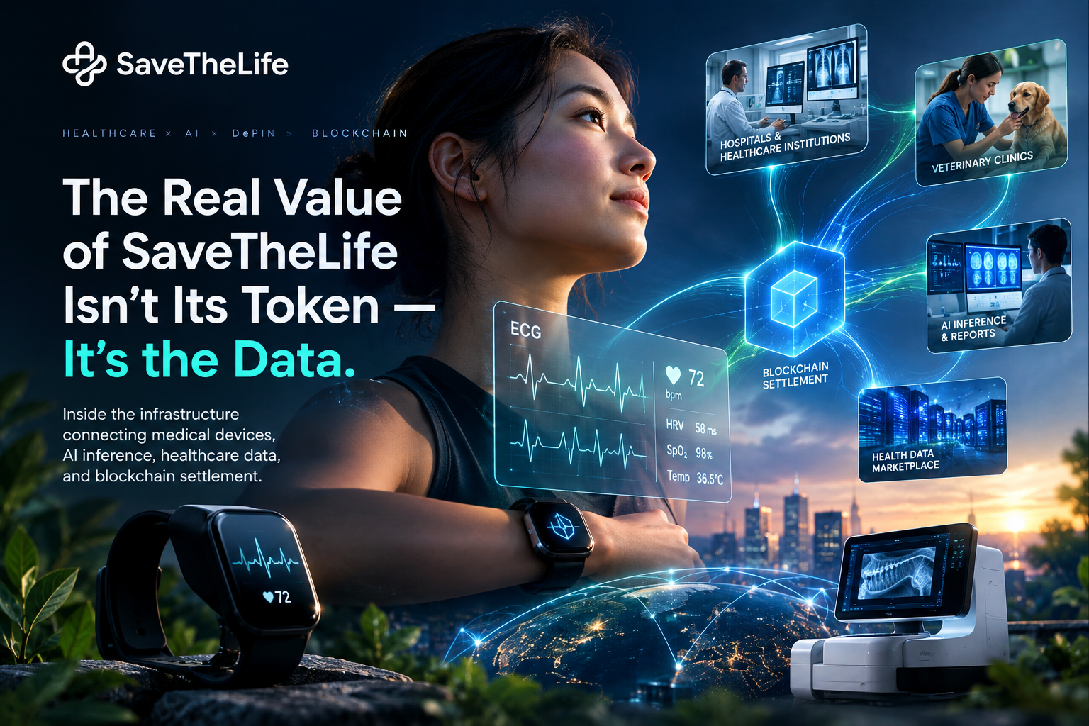 SaveTheLife: Building a Health DePIN Where Real-World Data Meets On-Chain Economics
