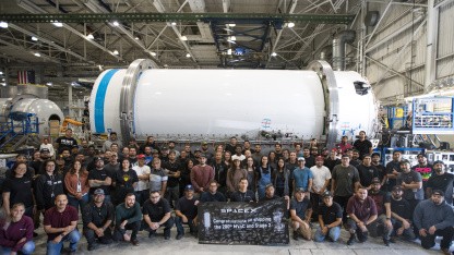 SpaceX: Oberstufe von Falcon 9 schlägt in Kürze auf dem Mond ein
