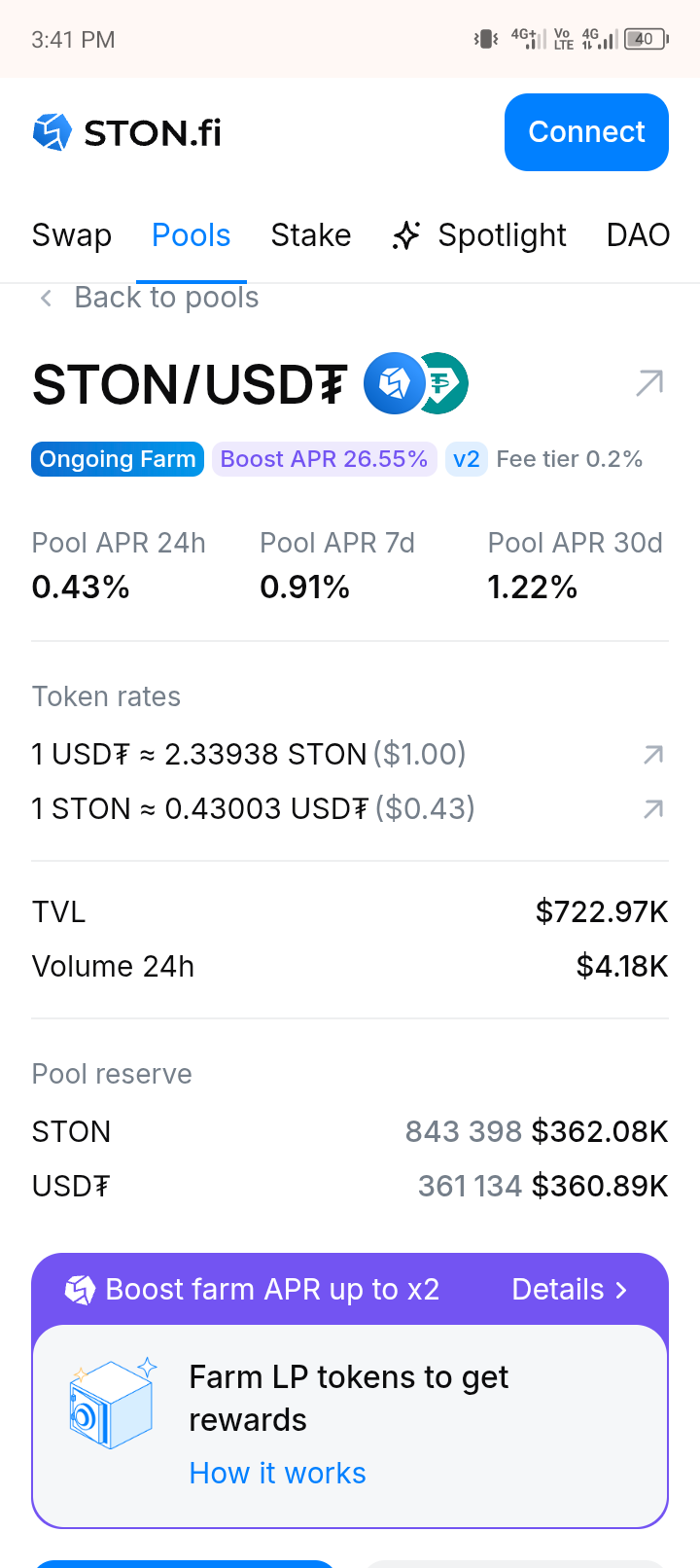 STON/USDT Farming Pool: Looking Beyond the APR