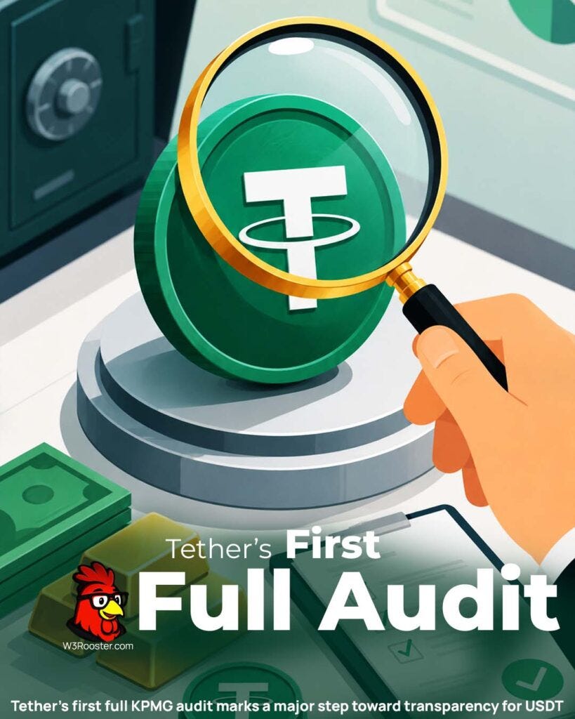 Tether’s First Big Four Audit Is a Turning Point for USDT — But It Doesn’t End the Transparency…