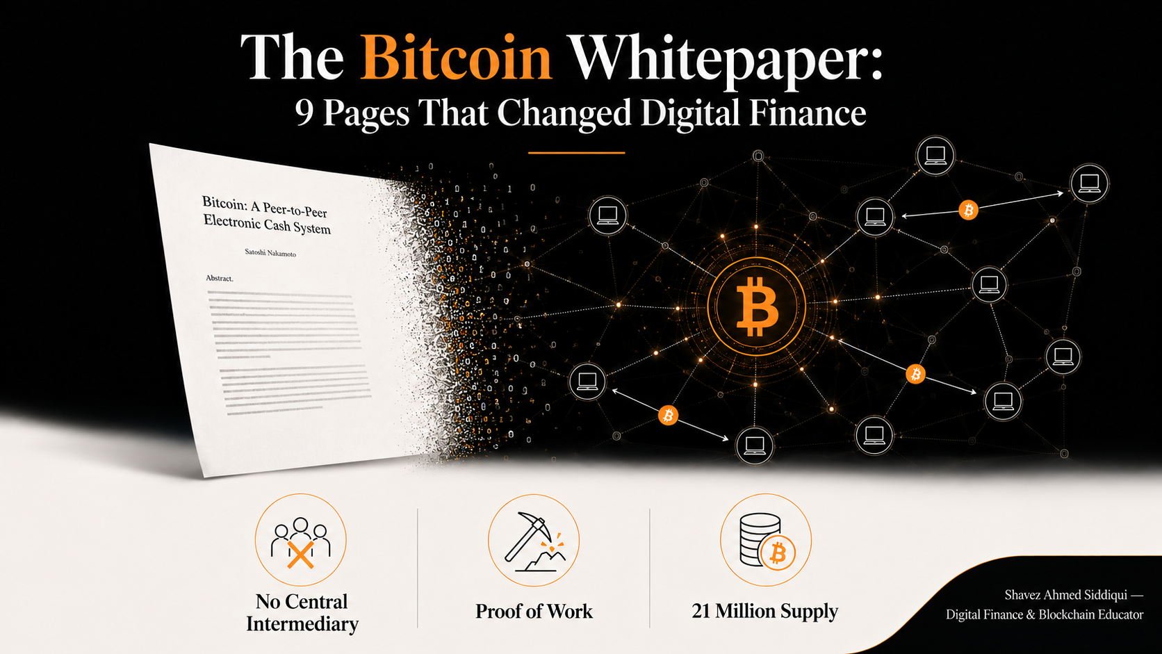The Bitcoin Whitepaper: How Nine Pages Quietly Challenged the Traditional Financial System