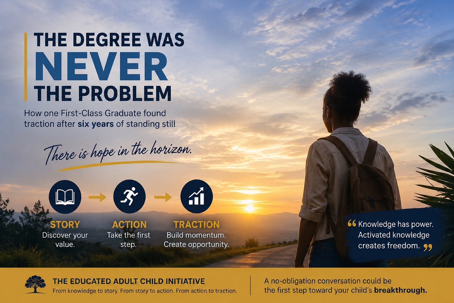 The Degree Was Never the Problem
