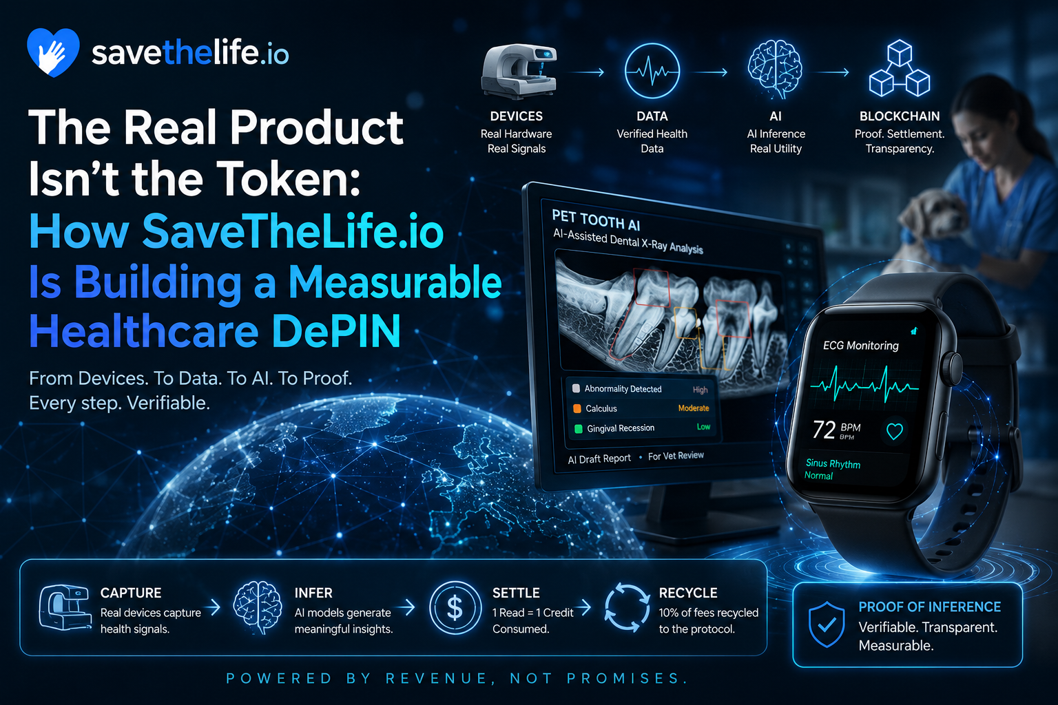 The Real Product Isn’t the Token: How SaveTheLife.io Is Trying to Make Healthcare DePIN Measurable