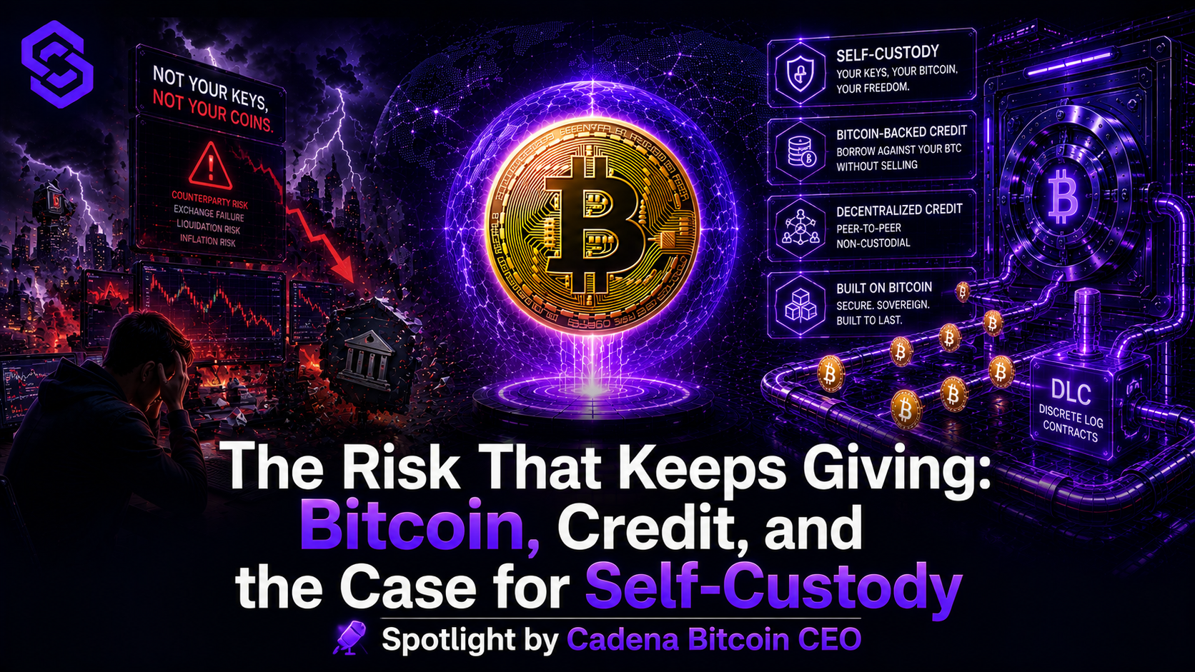 The Risk That Keeps Giving: Bitcoin, Credit, and the Case for Self-Custody