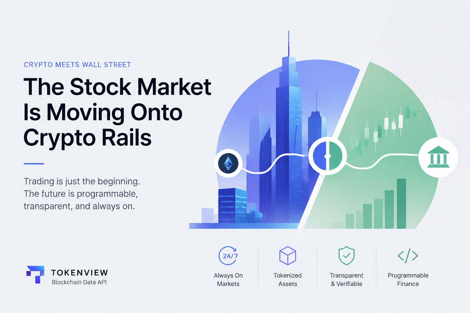 The Stock Market Is Moving Onto Crypto Rails