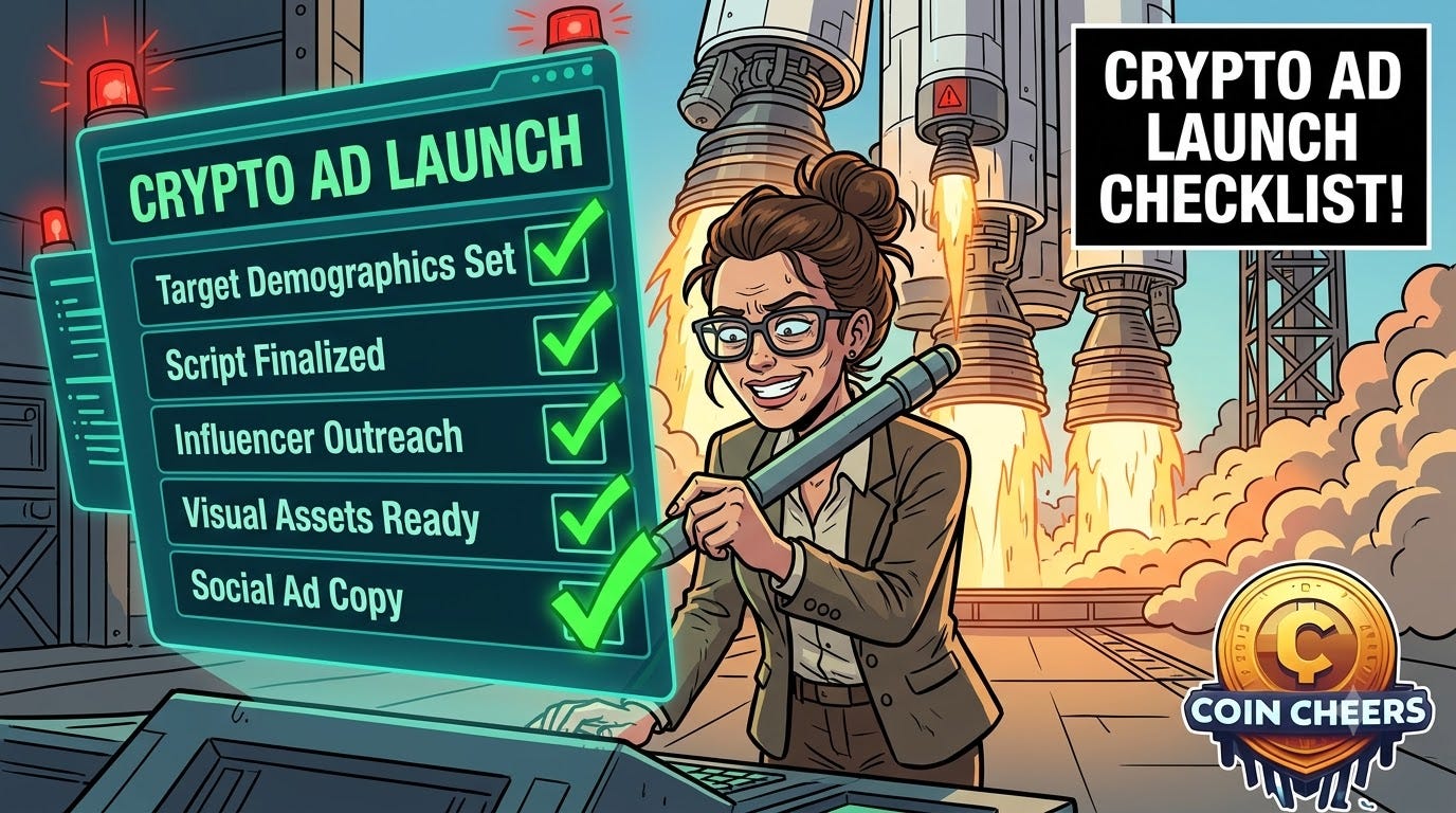The Ultimate Crypto Ad Campaign Launch Checklist