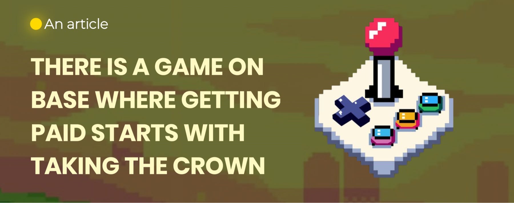 There Is a Game on Base Where Getting Paid Starts With Taking the Crown