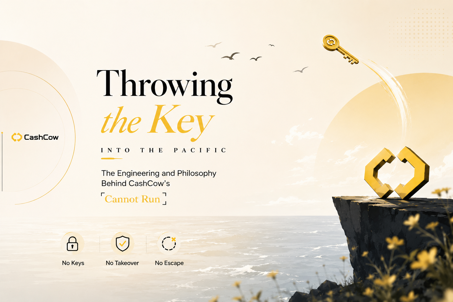 Throwing the Key into the Pacific: The Engineering and Philosophy Behind CashCow’s “Cannot Run”