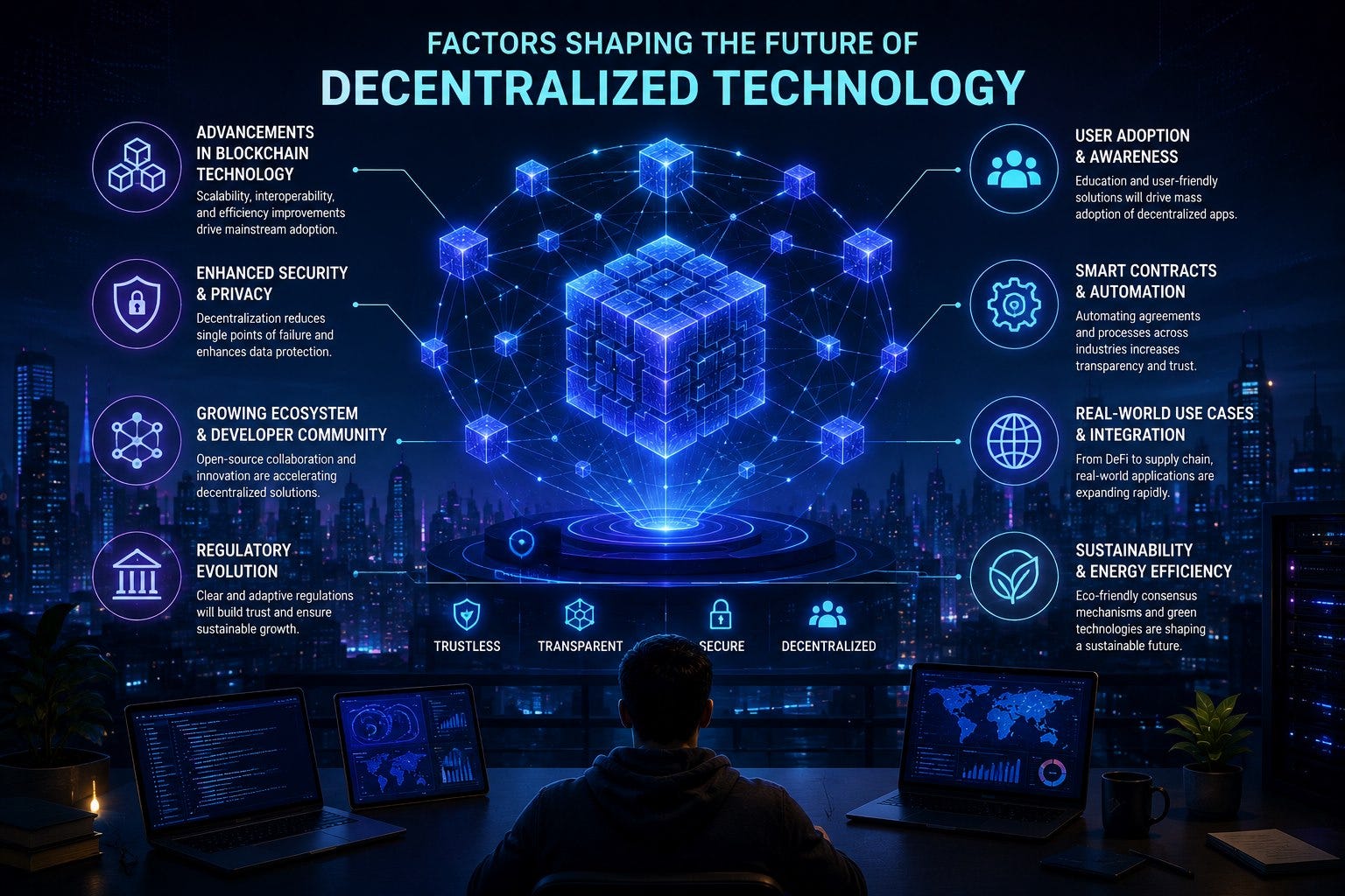 Top Factors Shaping the Future of Decentralized Technology