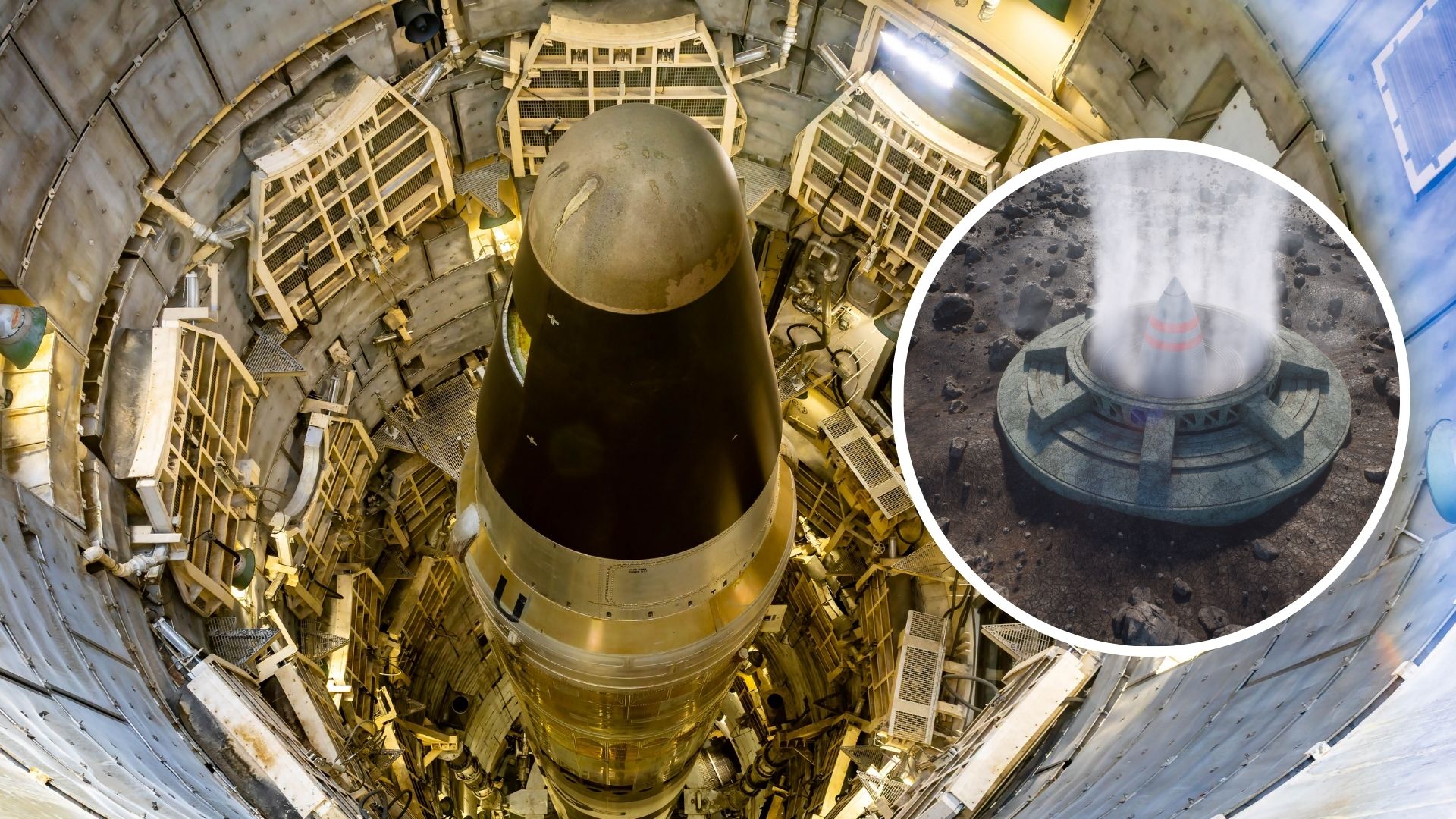 Top US rival showcases new missile silos that can house long range weapons