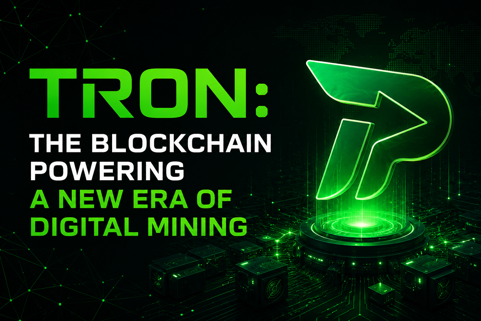 TRON: The Blockchain Powering a New Era of Digital Mining!