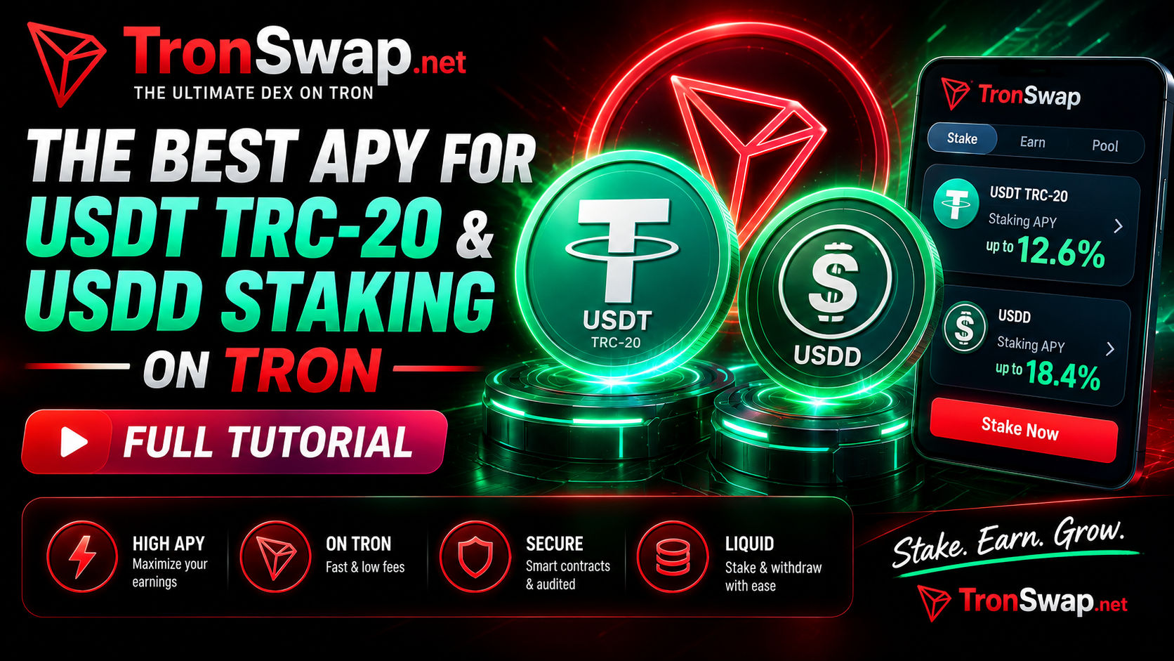 TRX Whale Guide: How to Swap $100,000+ of TRX for USDT at the Best Available Rate