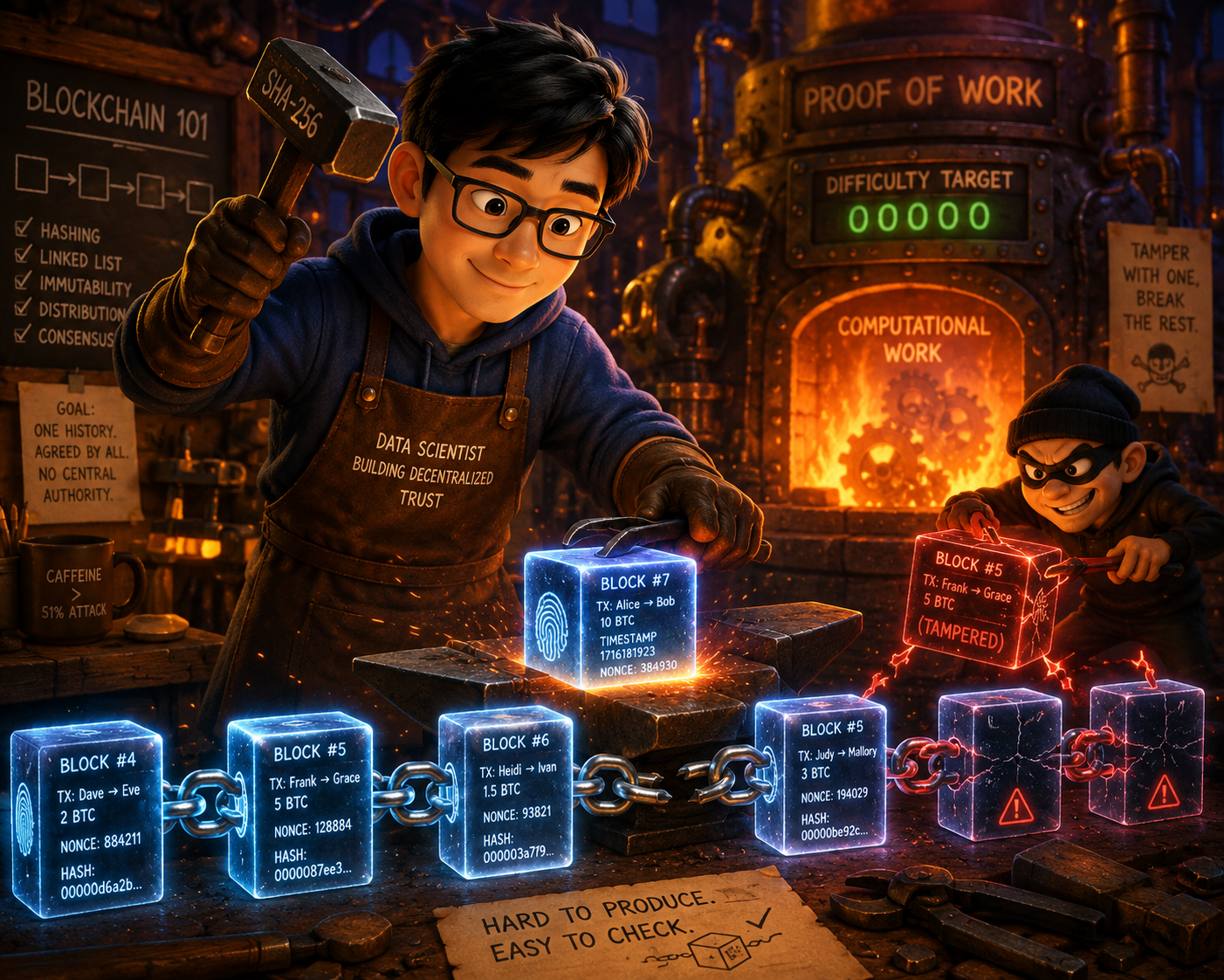 Understanding Blockchains from scratch
