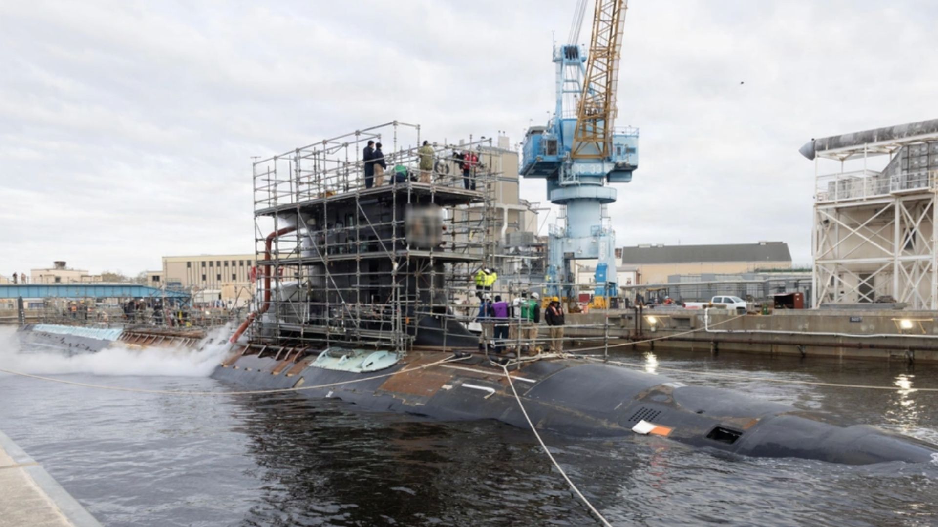 US’ 7,800-ton nuclear-powered submarine hits 95% completion milestone ahead of time